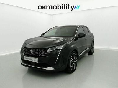 Negro perla nera Usado 2022 Peugeot 3008 GT | 21.500 € (Precio justo)