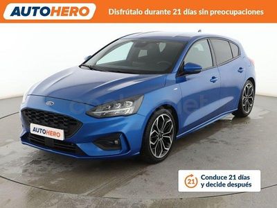 Usado Ford Focus ST-Line 125 CV (91 kW) 2020 Azul Berlina