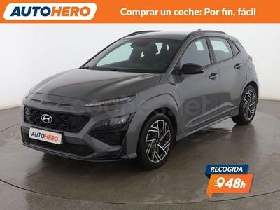 Usado Hyundai Kona N Line 120 CV (88 kW) 2022 Gris / plata SUV