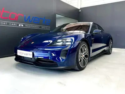 Usado Porsche Taycan GTS 439 kW (598 CV) 2022 Azul Berlina