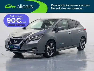 Usado Nissan Leaf Tekna 110 kW (150 CV) 2020 Gris Utilitario