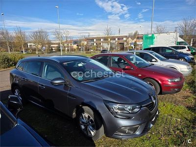 Azul Usado 2017 Renault Mégane GrandTour Intens Familiar | 10.600 € (Buen precio)