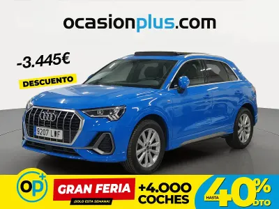 Usado Audi Q3 S-Line 200 CV (147 kW) 2022 Azul SUV