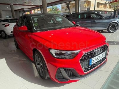 Brugt Audi A1 Sportback S-Line 110 HK (80 kW) 2021 Rød Hatchback