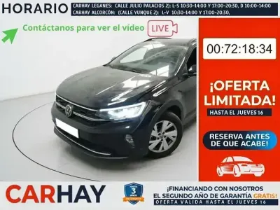 Usado VW Taigo Life 110 CV (80 kW) 2022 Negro SUV