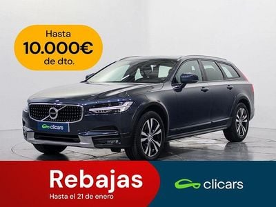 Azul Usado 2019 Volvo V90 CC Familiar | 28.490 € (Precio justo)