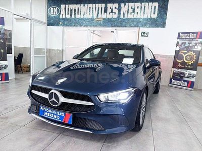 Usado Mercedes CLA200 150 CV (110 kW) 2019 Azul Berlina