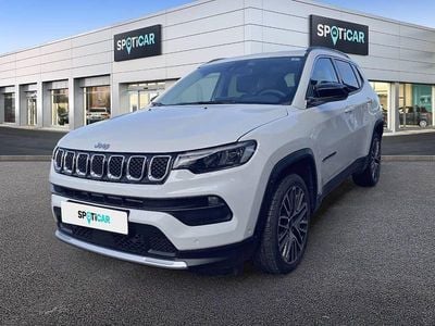 Käytetty Jeep Compass Limited 130 HP (95 kW) 2021 Valkoinen Katumaasturi