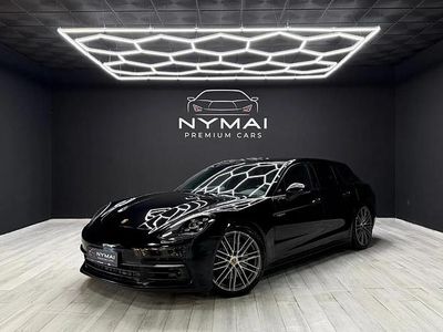 Occasion Porsche Panamera 4 Sport Turismo 462 PK (339 kW) 2018 Zwart Sedan
