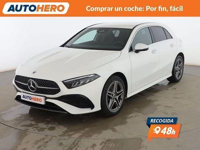 Blanco Usado 2023 Mercedes A250 AMG line Berlina | 32.799 € (Precio justo)