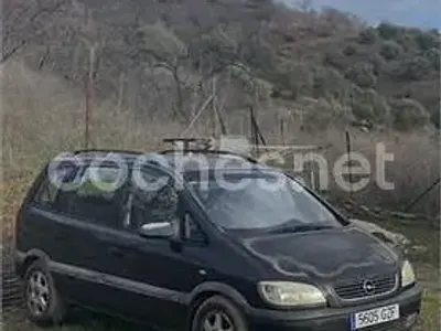Usado Opel Zafira Comfort 82 CV (60 kW) 2000 Negro Monovolumen