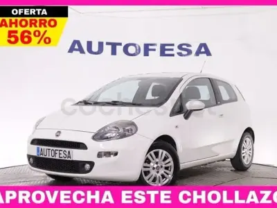 Usado Fiat Punto 85 CV (62 kW) 2014 Blanco Utilitario