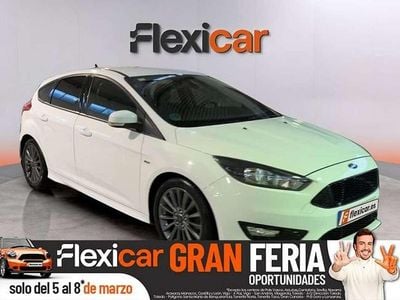 Usado Ford Focus ST-Line 125 CV (91 kW) 2018 Blanco Utilitario