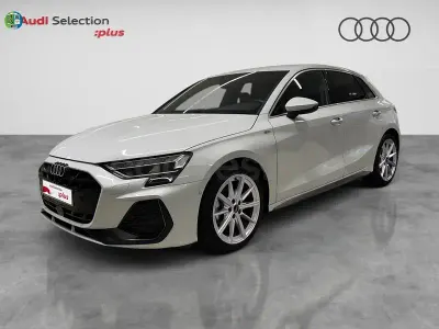 Usado Audi A3 S-Line 150 CV (110 kW) 2025 Blanco Berlina