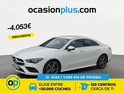Usado Mercedes CLA200 163 CV (119 kW) 2019 Blanco Berlina
