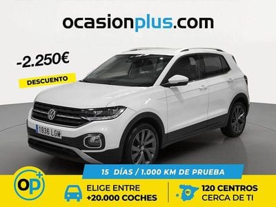 Usado VW T-Cross Sportline 150 CV (110 kW) 2020 Blanco SUV