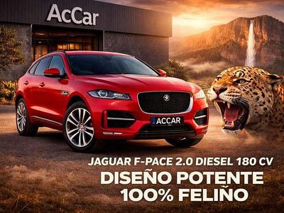 Usado Jaguar F-Pace Portfolio 179 CV (131 kW) 2016 Rojo SUV