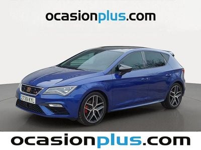 Usado Seat Leon FR 190 CV (139 kW) 2019 Azul Utilitario