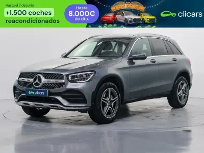 Usado Mercedes GLC300e 320 CV (235 kW) 2022 Negro SUV