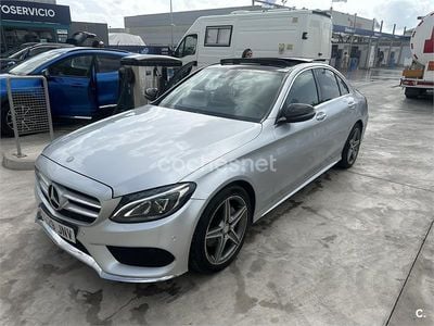 Gris / plata Usado 2016 Mercedes C220 Exclusive Familiar | 21.000 € (Caro)