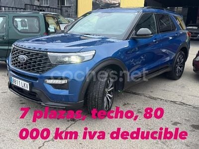 Usado Ford Explorer ST-Line 450 CV (330 kW) 2020 Azul SUV