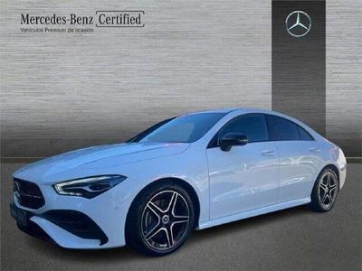 Usado Mercedes CLA220 AMG line 190 CV (139 kW) 2025 Blanco Berlina