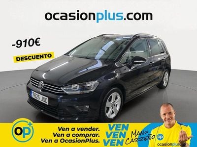 Usado VW Golf Sportsvan Advance 110 CV (80 kW) 2016 Negro Monovolumen