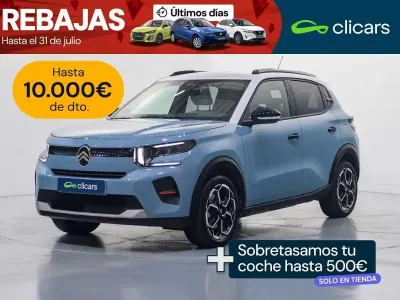 Usado Citroën e-C3 83 kW (113 CV) 2025 Azul Utilitario