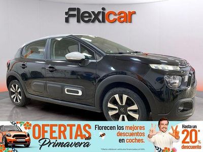 Usado Citroën C3 PureTech 83 CV (61 kW) 2022 Negro Utilitario
