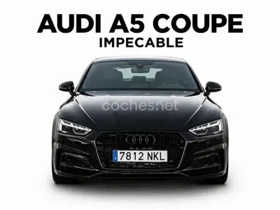 Käytetty Audi A5 S-Line 170 HP (125 kW) 2015 Musta Coupe - kaksiovinen