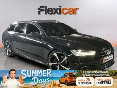 Usado Audi A6 Competition 326 CV (239 kW) 2017 Negro Familiar