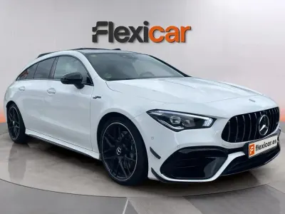 Usado Mercedes CLA45 AMG Shooting Brake AMG 381 CV (280 kW) 2019 Blanco Familiar