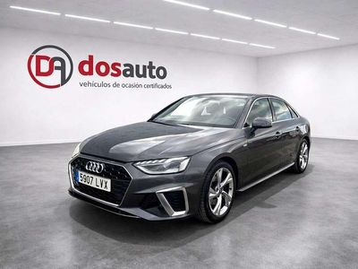 Usado Audi A4 S-Line 204 CV (150 kW) 2022 Gris Berlina