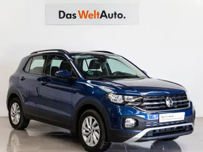 Usado VW T-Cross Advance 95 CV (69 kW) 2022 Azul SUV