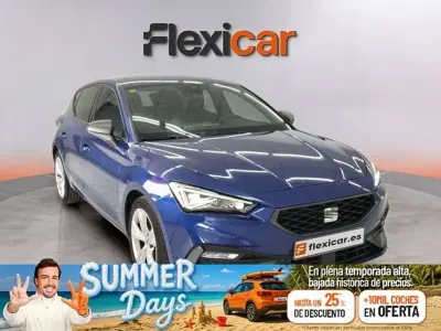 Usado Seat Leon ST FR 150 CV (110 kW) 2020 Azul Familiar