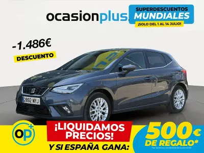 Usado Seat Ibiza XCELLENCE 115 CV (84 kW) 2025 Gris Utilitario
