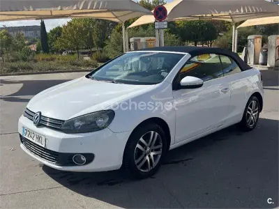 Usado VW Golf Cabriolet 105 CV (77 kW) 2012 Blanco Descapotable