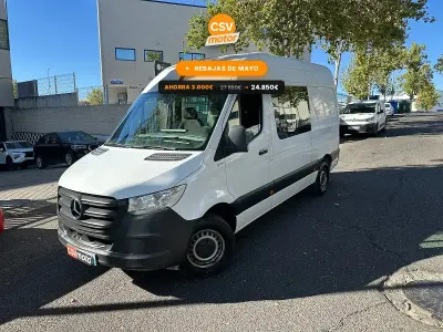 Usado Mercedes Sprinter 143 CV (105 kW) 2021 Blanco Van