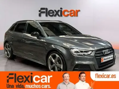 Usado Audi A3 Sportback S-Line 150 CV (110 kW) 2019 Gris Utilitario