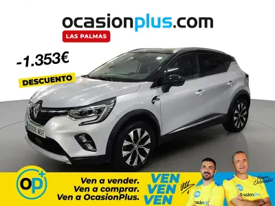 Usado Renault Captur Techno 90 CV (66 kW) 2023 Gris SUV