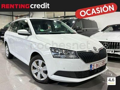 Usado Skoda Fabia Ambition 95 CV (69 kW) 2021 Blanco Familiar