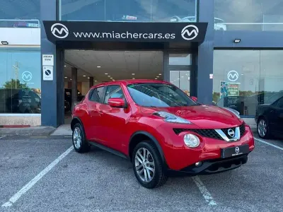 Usado Nissan Juke Acenta 110 CV (80 kW) 2018 Granate SUV