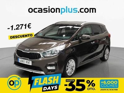 Usado Kia Carens 135 CV (99 kW) 2018 Marrón Monovolumen