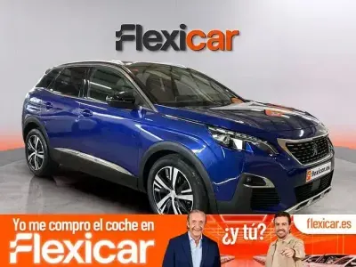 Usado Peugeot 3008 GT-line 120 CV (88 kW) 2017 Azul SUV