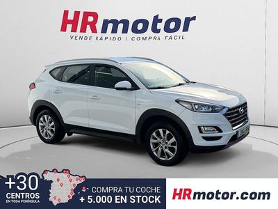 Blanco Usado 2021 Hyundai Tucson SUV | 18.890 € (Precio justo)