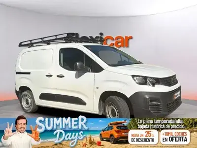 Usado Peugeot Partner 102 CV (75 kW) 2020 Blanco Monovolumen