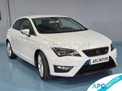 Usado Seat Leon SC FR 140 CV (102 kW) 2013 Blanco Utilitario
