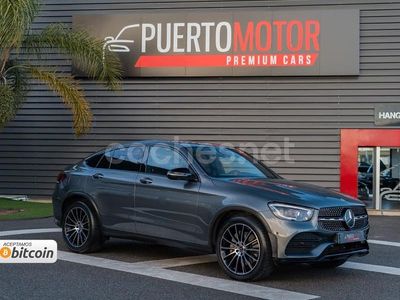 Usado Mercedes GLC220 194 CV (142 kW) 2021 Gris / plata Coupe
