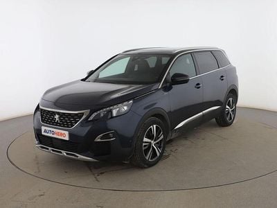 Azul Usado 2018 Peugeot 5008 GT-line SUV | 19.399 € (Precio justo)