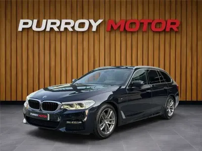 Usado BMW 520 190 CV (139 kW) 2017 Azul Familiar
